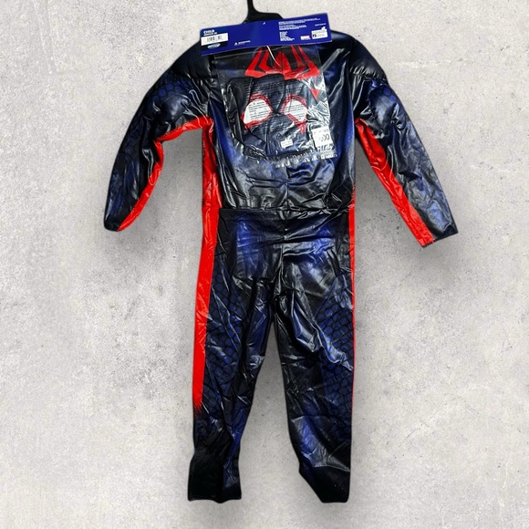 NWT Miles Morales Spider-Man kids Costume Size Medium - Picture 7 of 8